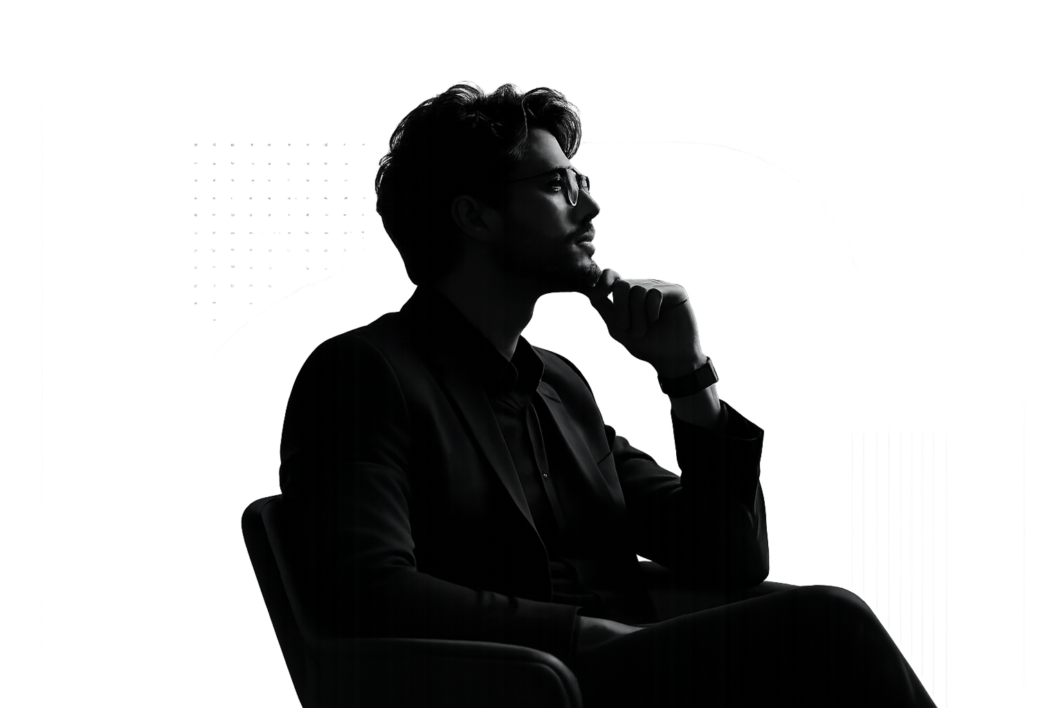 Founder thinking about inconsistent business growth